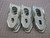 Lot of 10 Appleton CLB-200M  2" Mall Iron Clamp Backs For Sale