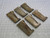 Lot of 6    Corrugated Back Molding Knives For Sale