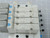 LOT OF 4 SMC SY3140-6LZ PNEUMATIC SOLENOID VALVE T161218