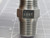 LOT OF 5 100071-08 285T NIPPLE CLOSE HEX 0.500" NPTM 316SS T162436
