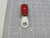 LOT OF 16 612-7686 35522 RING TERMINAL 2 GA 3/8 IN NYLON R T164391