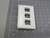 LOT OF 25 COMMSCOPE 760045054 M13HM-262 M13HM TYPE FURNITURE FACEPLATE 3 PORT WHITE 2.13X3.5X.25 IN T165997