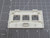 LOT OF 25 COMMSCOPE 760045054 M13HM-262 M13HM TYPE FURNITURE FACEPLATE 3 PORT WHITE 2.13X3.5X.25 IN T165997