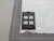 LOT OF 25 COMMSCOPE 108406414 M14CH-003 M14CH TYPE FURNITURE FACEPLATE FOUR PORT BLACK T166264