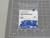 LOT OF 325 COMMSCOPE 6631211306 IDENTIFICATION TABS ICONS #3 BLUE T166270