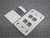 LOT OF 25 COMMSCOPE 760181966 M14LE-266 PROWHITE FACEPLATE T166210