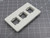 LOT OF 25 COMMSCOPE 108564683 M13CLS-262 FLEXIBLE FACEPLATE WITH SINGLE GANG FRAME WHITE T166217