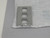 LOT OF 25 COMMSCOPE M13CLS-270 108564691 FLEXIBLE FACEPLATE WITH SINGLE GANG FRAME GRAY T167846