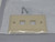 LOT OF 25 COMMSCOPE M12AP-246 107276172 L TYPE FLUSH-MOUNTED FACEPLATE TWO PORT VERTICAL ALIGNMENT IVORY T167939
