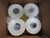 LOT OF 4 ULINE S-17061Y 6 IN X 4 IN YELLOW THERMAL TRANSFER LABEL 4/CS T168001
