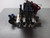 LOT OF 4 SMC SY5220-5L0Z-01 SOLENOID VALVES W/ MANIFOLD T49279