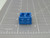 LOT OF 600 COMMSCOPE 1394137 006003332769 FRAME DUAL PCB JACK BLUE T173297