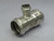VIEGA 85742 PROPRESS (304) FKM 2 IN X 2 IN X 1 IN 304 STAINLESS REDUCING TEE W/ FKM SEAL (P X P X P)