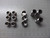 LOT OF 12 STAINLESS STEEL PIPES AND FITTINGS T49771