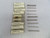 LOT OF 9 78382538 PIN GAUGES T175733