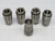 LOT OF 5 NIKKEN SK10-5/16 CHUCK COLLET TOOLING COMPONENTS T175795