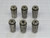 Lot of 6 Nikken SK10-4 SK10-3 Chuck Collet Tooling Components  For Sale