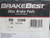 LOT OF 4 BRAKEBEST MKD399 BB D399 DISC BRAKE PADS T176449
