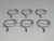 Lot of 140 Erico 4BRT32  Bridle Ring Threaded 2 In dia.  center with 1/4-20  For Sale