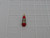 LOT OF 25 70090165 105-0202-200 JACK RED 10A 1500V NYLON 6/6 PER ASTM D4066 T181199