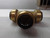 LOT OF 2 BRASS PUSH FIT TEE FITTINGS T50782