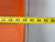 LOT OF 10 ORANGE WAREHOUSE PILLAR GUARDS FOR FORKLIFTS T183411