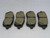 BOSCH BE1454A DISC BRAKE PADS SET