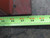 LOT OF 2 R2-2600-54 9500007155 400 DEGREE WATERWAY RED BASE FOR TANKS T184791