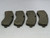 BRAKEBEST MKD1268 DISC BRAKE PADS T184825