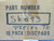 LOT OF 75 SK043 DISC BRAKE PADS