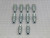 LOT OF 10 MCMASTER-CARR 95815K71 SHAPE HOSE COPUPLING T185182