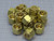 LOT OF 20 PARKER 6BLP6-B CAP BRASS COMP 3/8 IN T185810