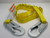 MILLER 216WLS/6FTYL YELLOW POLYESTER WEBBING SHOCK-ABSORBING LANYARD - 6 FT LENGTH T187511