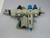 FESTO PVE-1/4-B-0D HE-D-MINI PRESSURE REGULATOR W FILTERS VALVES ASSEMBLY T187570