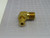 LOT OF 10 PARKER 4MSEL8N-B A-LOK BRASS ADAPTER ELBOW 1/4 IN TUBE X 1/2 IN NPT T187959