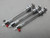 LOT OF 11 PRECISION SAMPLING PRESSURE-LOK SYRINGES & ALLTECH NEEDLES
