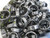 LOT OF 250 HEYCO SB 1500-21 2240 SNAP BUSHING BLK NYLON WIRE CABLE PROTECTOR T190602