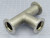 KF-25  Tee 3-Way Vacuum Fittings Stainless Steel  For Sale