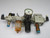 SMC EAV2000-F02-5YB EAF2000-F02 PNEUMATIC REGULATOR FILTER ASSEMBLY TK274
