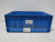 LOT OF 28 BLUE PLASTIC BINS 16 IN X 25.5 IN X 10 IN T192756