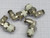 LOT OF 4 NUMATICS INB109-532-021 MALE SWIVEL ELBOW T192846