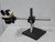 Industrial Microscope w Lenses on Base  For Sale