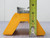 YELLOW PYRAMID ROOFTOP SUPPORT BLOCKS FOR PIPES/CONDUIT 16X5 T193403