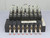 LOT OF 8 SMC NVFS2110-3DOC 001/2-21-17-03 PNEUMATIC SOLENOID VALVE ASSEMBLY 1233947 T193912