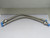 LOT OF 2 S/40 T316/316L 1/2-316 BRAIDED HOSE T194569