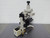 NIKON EFD-3 OPTIPHOT-2 MICROSCOPE WITH LENSES M2588