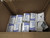 LOT OF 250 SWIFT 01-1325B BLUE DETECTABLE FINGERTIP 1 3/4 IN X 3 IN WOVEN ADHESIVE BANDAGES STERILE KT001