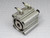 SMC CDQ2B40-10D-A73S-XC9 DOUBLE ACTING PNEUMATIC CYLINDER T194990