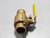APOLLO 70-206-01 1-1/4 IN BRONZE SOLDER BALL VALVE T195822
