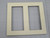 LOT OF 24 LUTRON 3506266212 2 SQUARE SWITCH FACEPLATE COVERS T196517
